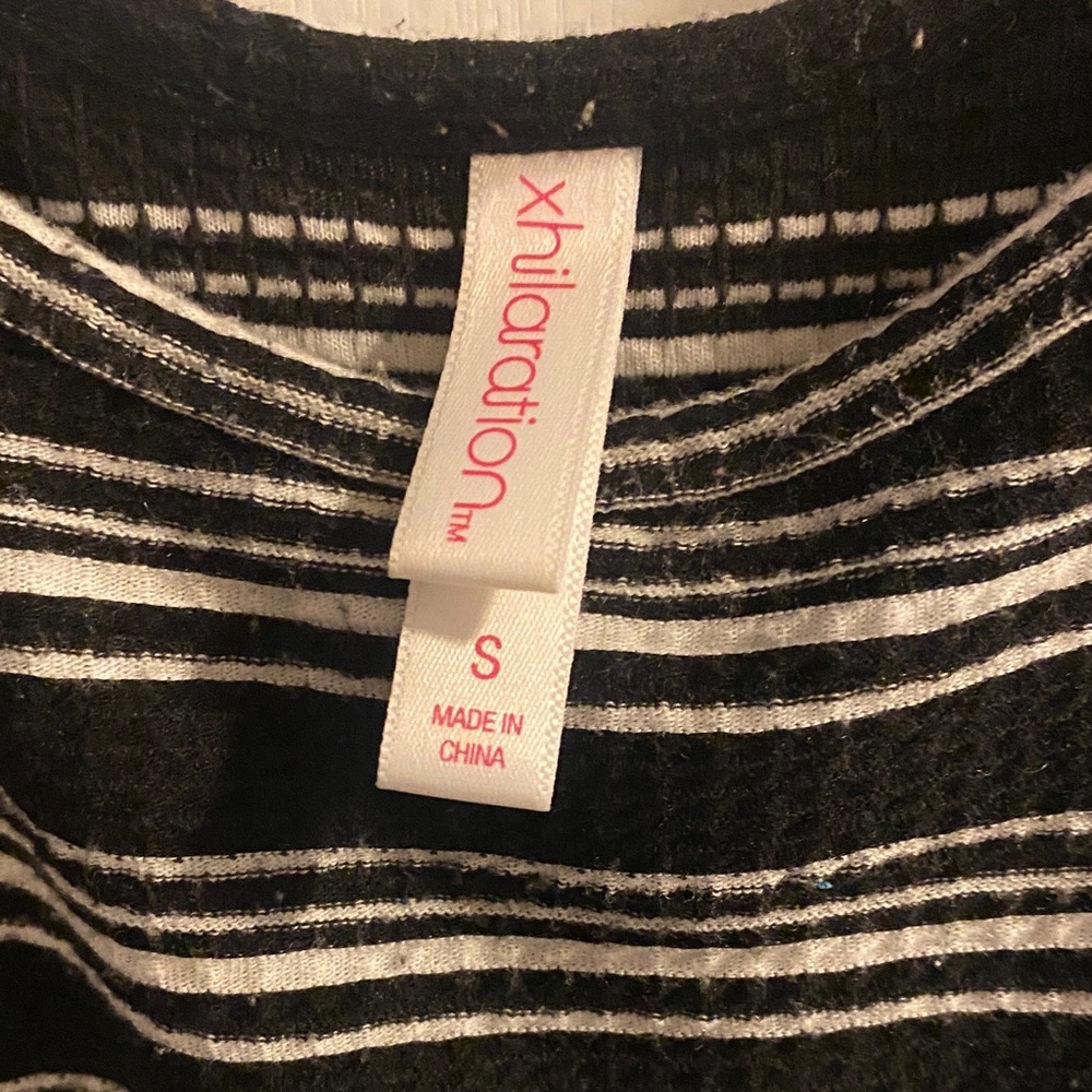 Xhilaration Monochrome Striped jumper